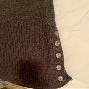 Cowel neck sweater dress
